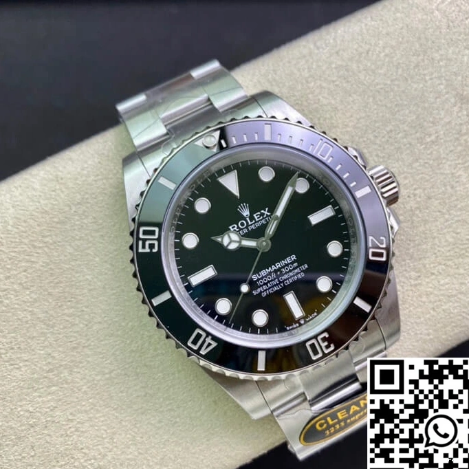 Stainless Steel Clean 41MM M124060-0001 Factory Rolex Submariner 0305